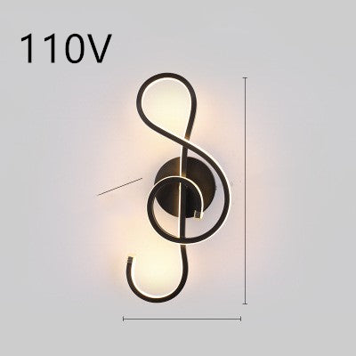 Minimalist Wall Mounted LED Lamp