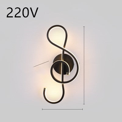 Minimalist Wall Mounted LED Lamp
