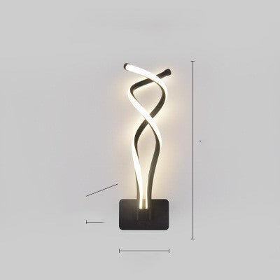 Minimalist Wall Mounted LED Lamp