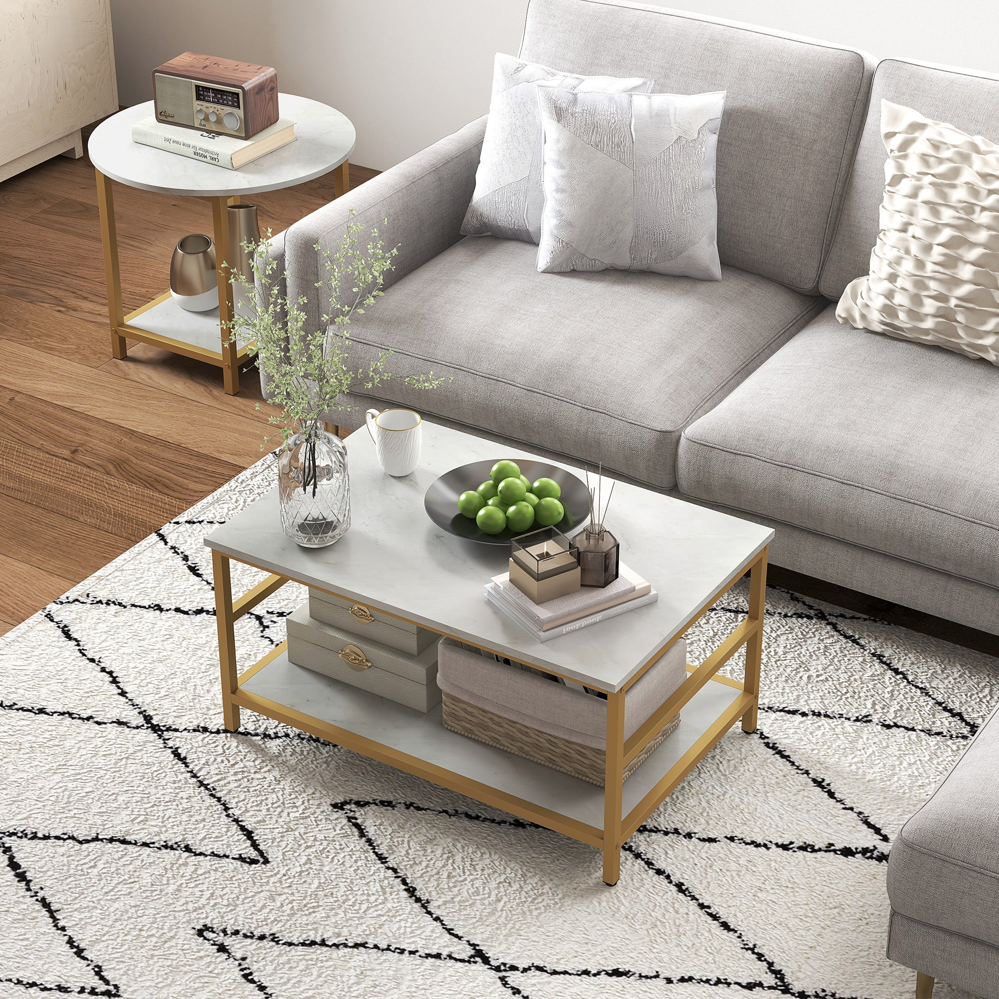 Coffee Tables Set of 2