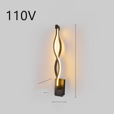 Minimalist Wall Mounted LED Lamp