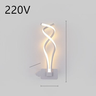Minimalist Wall Mounted LED Lamp
