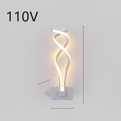 Minimalist Wall Mounted LED Lamp