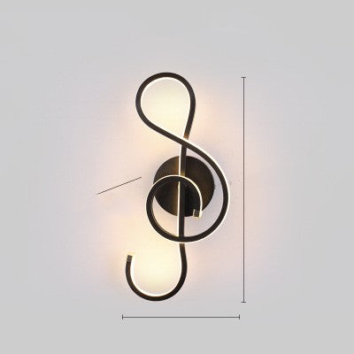 Minimalist Wall Mounted LED Lamp