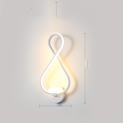 Minimalist Wall Mounted LED Lamp