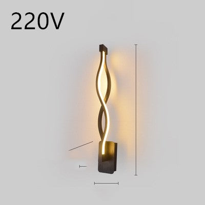 Minimalist Wall Mounted LED Lamp