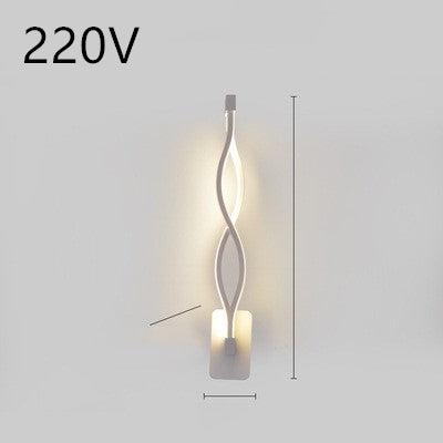Minimalist Wall Mounted LED Lamp