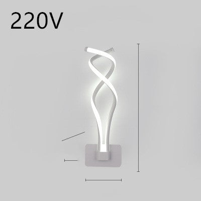 Minimalist Wall Mounted LED Lamp