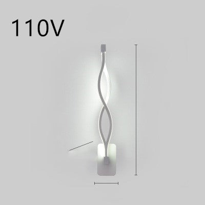Minimalist Wall Mounted LED Lamp